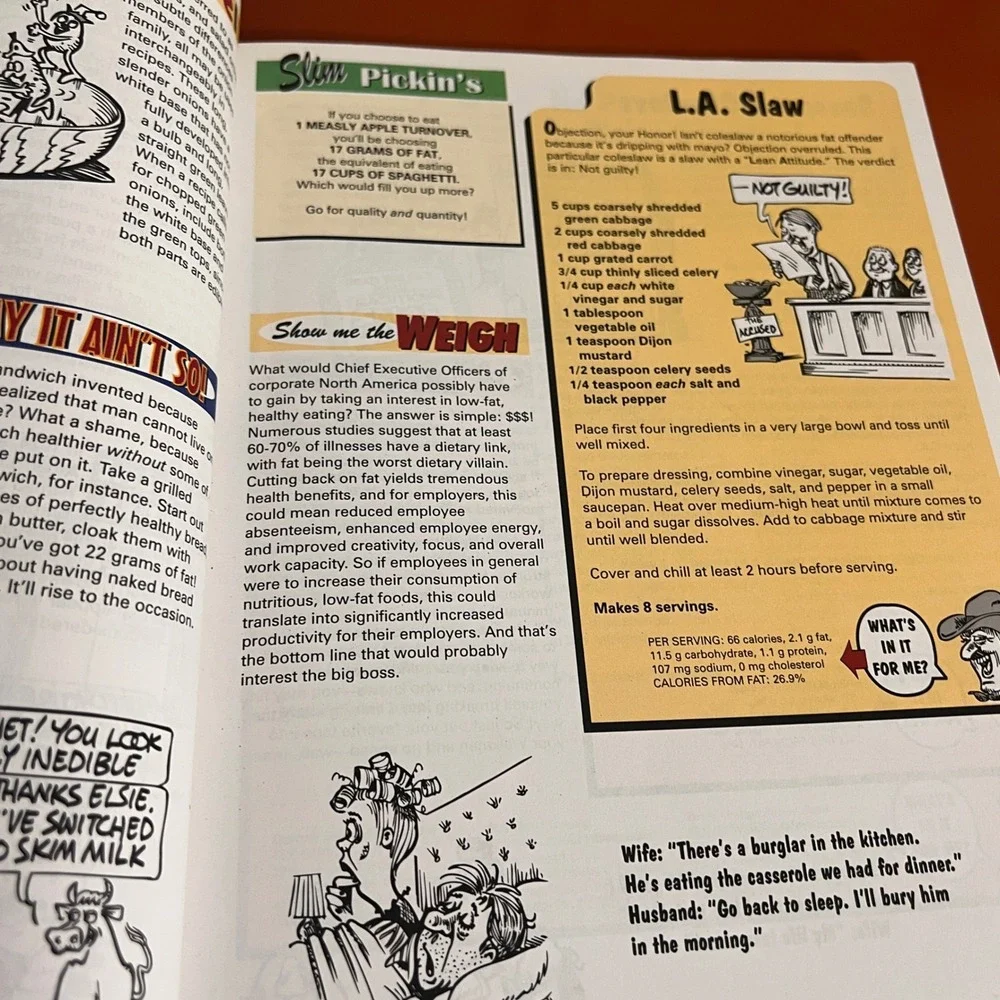 Looneyspoons Low-Fat Food Made Fun Cookbook Janet Greta Podleski Ted Martin‎